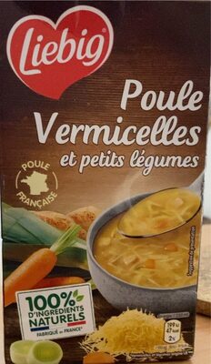 Soupe poule vermicelles et petits legumes