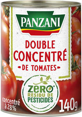 Double concentre de tomates zero residu de pesticides