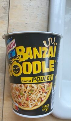 Sucre et nutriments contenus dans Banzai noodle