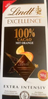 Zucker und Nährstoffe drin Lindt excellence