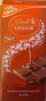 Zucker und Nährstoffe drin Lindt lindor