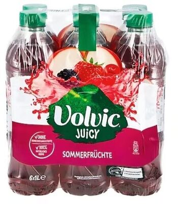 Zucker und Nährstoffe drin Volvic juicy