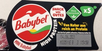 Zucker und Nährstoffe drin Babybel