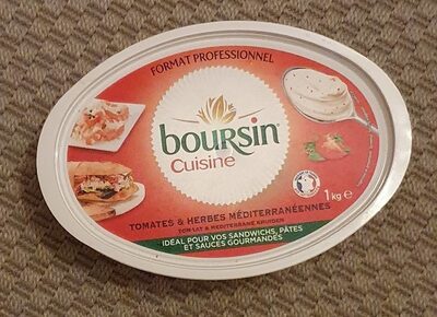 Sucre et nutriments contenus dans Boursin cuisine