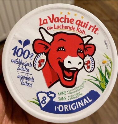 Zucker und Nährstoffe drin La vache qui rit