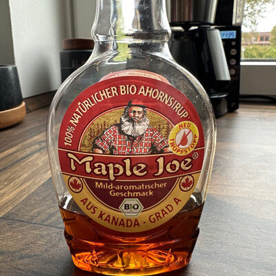 Zucker und Nährstoffe drin Maple joe