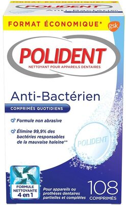 Sucre et nutriments contenus dans Polident