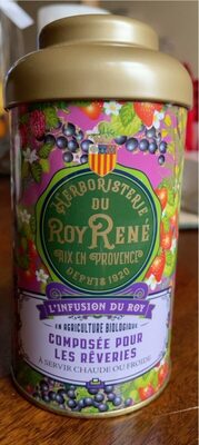 Sucre et nutriments contenus dans Infusion du roy