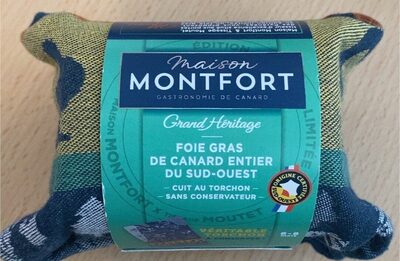 中的糖分和营养成分 Maison montfort