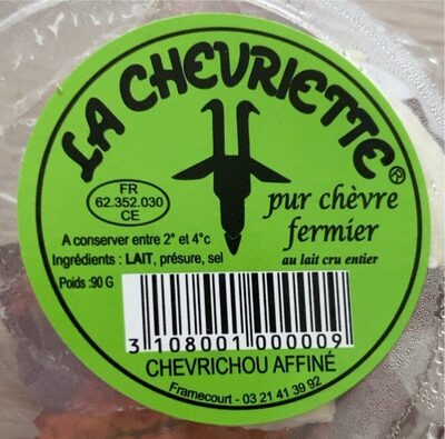 Sucre et nutriments contenus dans La chevriette