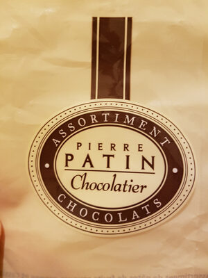 Sucre et nutriments contenus dans Pierre patin chocolatier