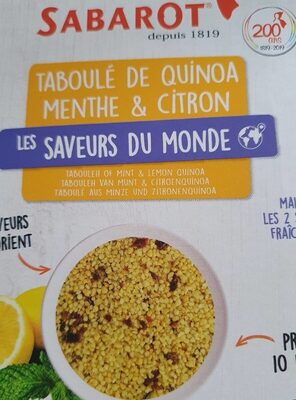 Taboule citron