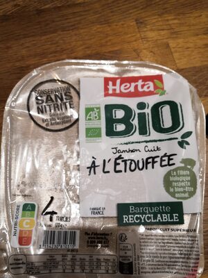 Sucre et nutriments contenus dans Herta bio