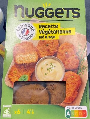 Sucre et nutriments contenus dans Nuggets