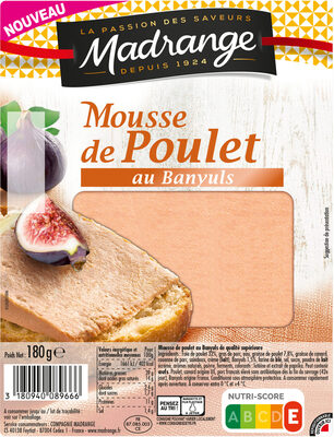 Mousses de poulet