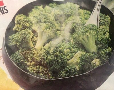 Frozen cooked broccoli