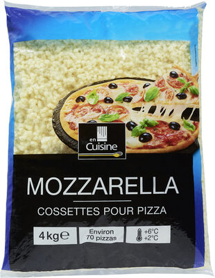 Cossettes de mozzarella