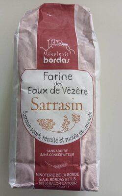 Sucre et nutriments contenus dans Bordas