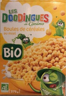 Sucre et nutriments contenus dans Doodingues bio