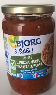 Sucre et nutriments contenus dans Bjorg a table