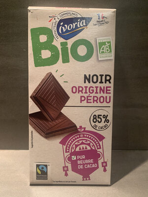 Sucre et nutriments contenus dans Ivoria bio