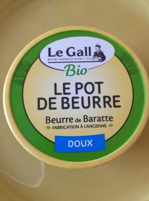 Sucre et nutriments contenus dans Le gall bio