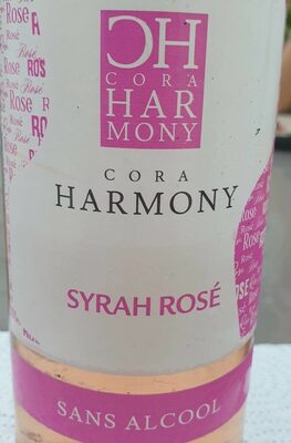 Sucre et nutriments contenus dans Cora harmonie syrah rose