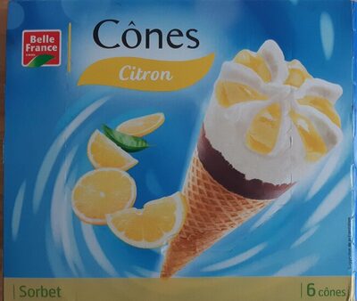 Cones citron