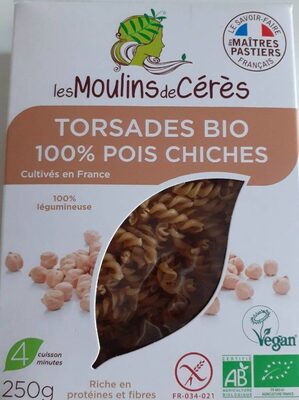 Sucre et nutriments contenus dans Les moulins de ceres