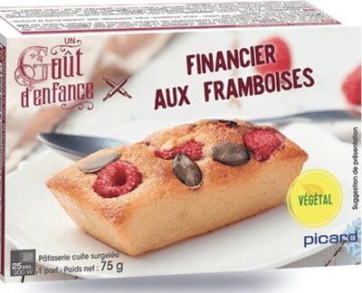 Financiers aux framboises