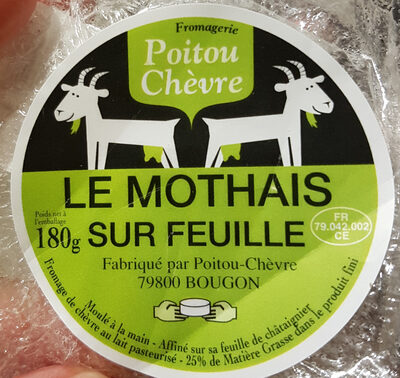 Sucre et nutriments contenus dans Fromagerie poitou chevre