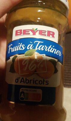 Sucre et nutriments contenus dans Beyer