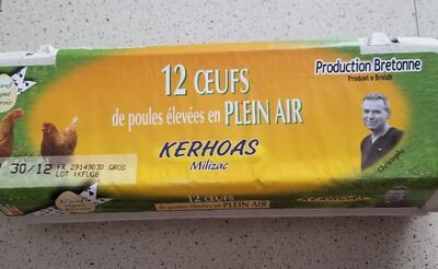 Sucre et nutriments contenus dans Kerhoas milizak