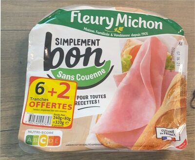 Jambon cuit sans couenne