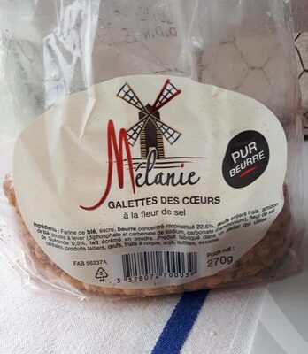 Sucre et nutriments contenus dans Melanie