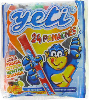 Sucre et nutriments contenus dans Yeti