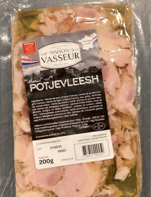 Sucre et nutriments contenus dans Maison vasseur