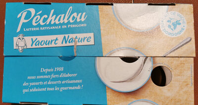 Yaourt nature au lait entier etuve