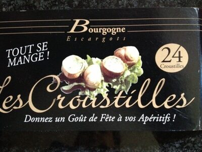 Sucre et nutriments contenus dans Bourgogne escargot