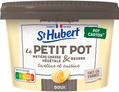 Sucre et nutriments contenus dans St hubert le petit pot