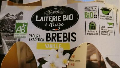 Sucre et nutriments contenus dans Laiterie bio