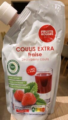 Sucre et nutriments contenus dans Fruits rouges and co