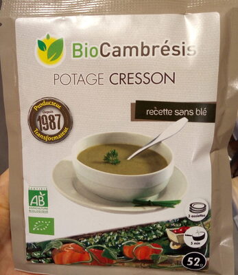 Sucre et nutriments contenus dans Bio cambresis