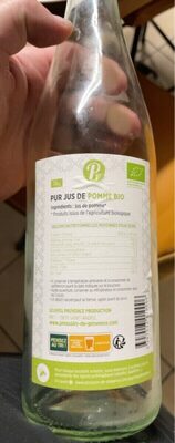 Sucre et nutriments contenus dans Pressoirs provence