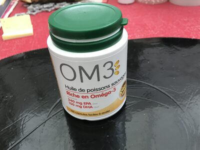 Sucre et nutriments contenus dans Om3