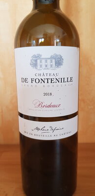 Sucre et nutriments contenus dans Chateau de fontenille