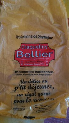 Sugar and nutrients in Craquelins bellier