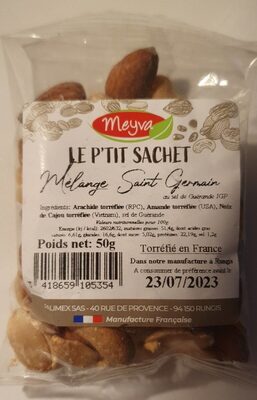 Sucre et nutriments contenus dans Meyva