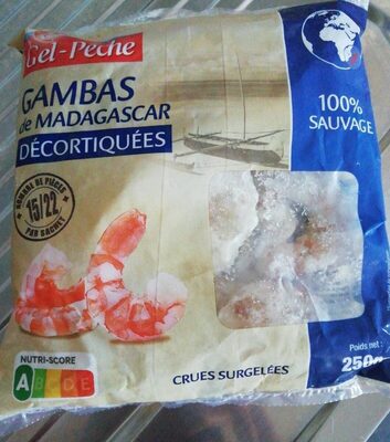 Gambas de madagascar