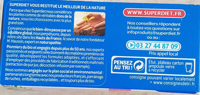 Sucre et nutriments contenus dans Siperdiet